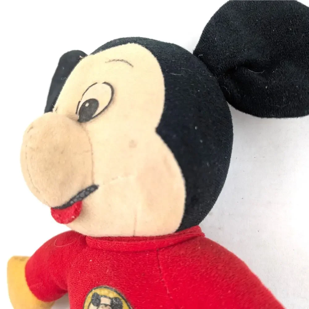 Vintage 1976 Knickerbocker Mickey Mouse Club Musical Plush Wind Up Works